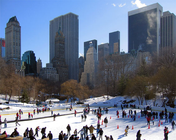 Wollman Ice Skating Rink in Films